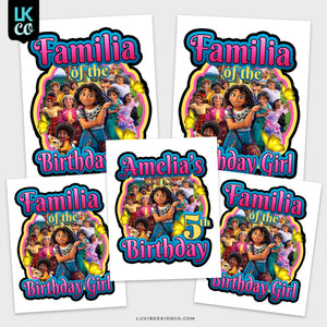Encanto Inspired Birthday Designs - Family Pack - Happy Birthday