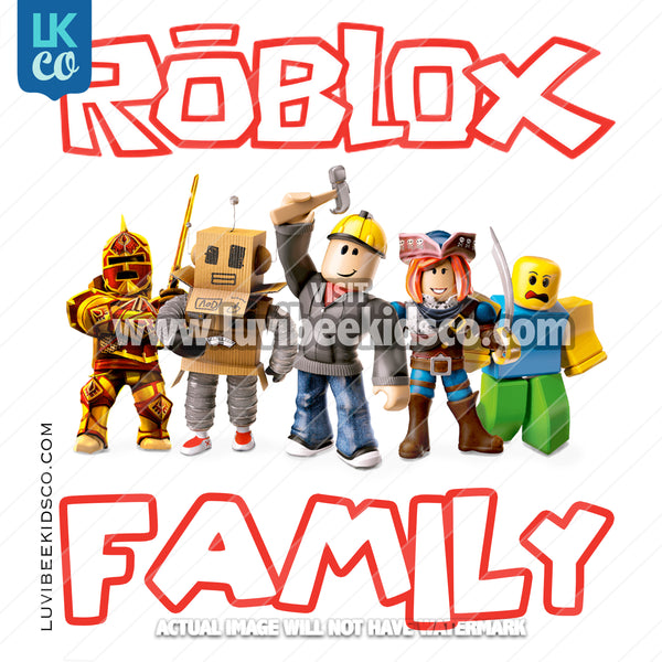 Roblox Heat Transfer Designs - Add Family Members